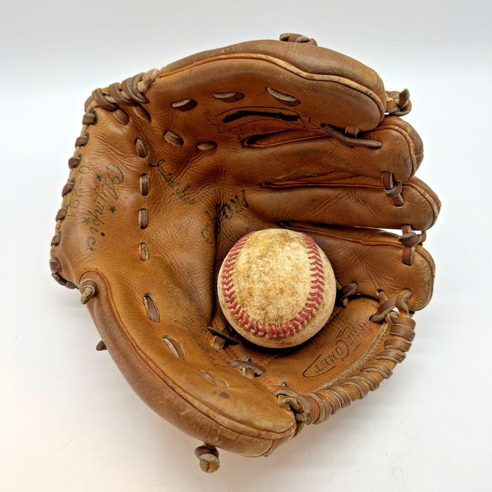 Olympic Famous Player Model 0-291 Baseball Glove The Comet LH Throw Leather Mitt